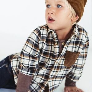 Boy's flannel shirts